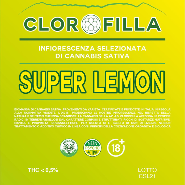 super lemon cbd clorofilla